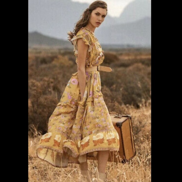 🌿 Spell Wild Bloom Dress • NWT • Size S - Picture 5 of 13